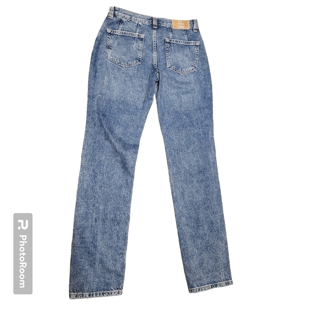 Revolve Free People Jeans NWOT Curvy Siren Low Rise Straight Size 24 - Picture 4 of 10